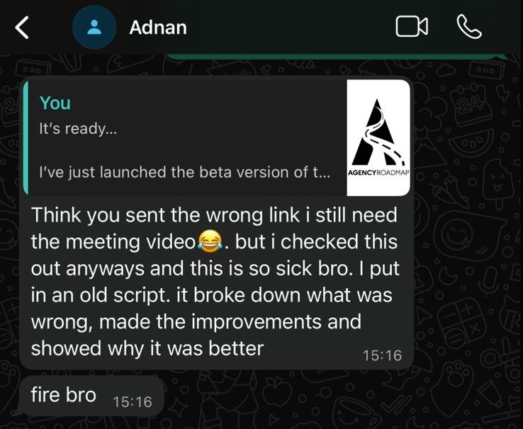 Adnan — fire bro beta launch
