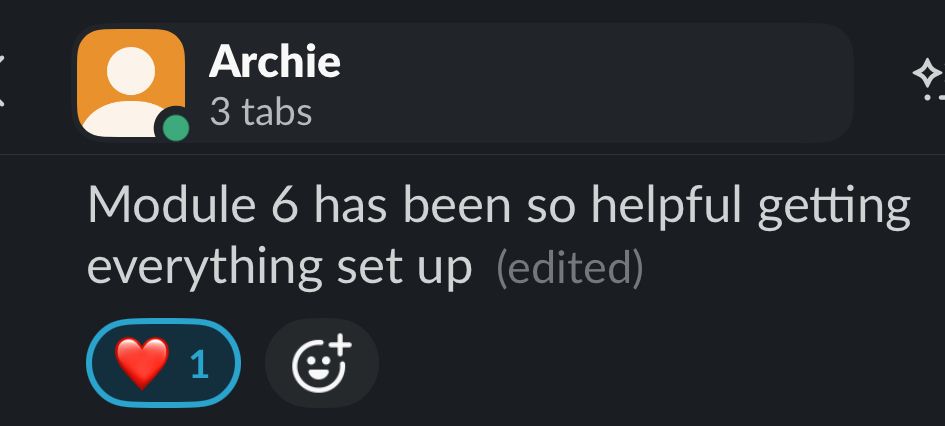 Archie — Module 6