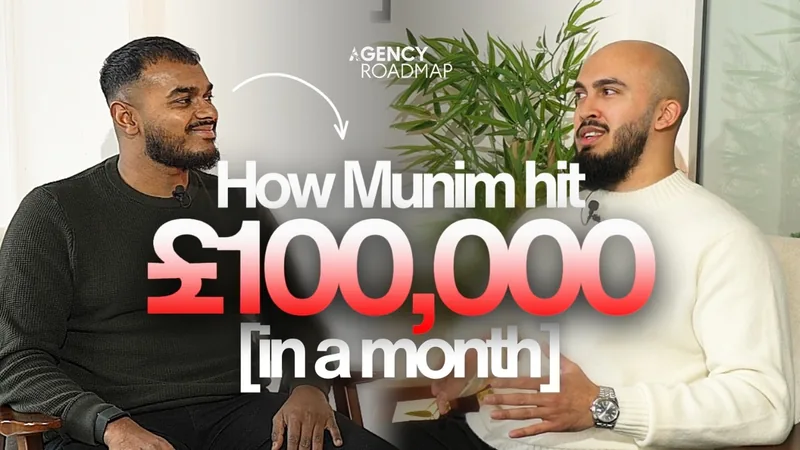 Munim on his £100k month